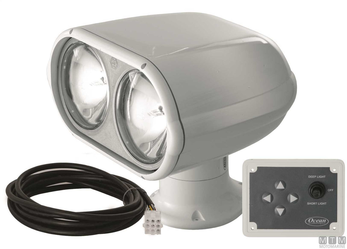 Double bulb 12V for Ocean searchlights - original photo Motomarine Srl