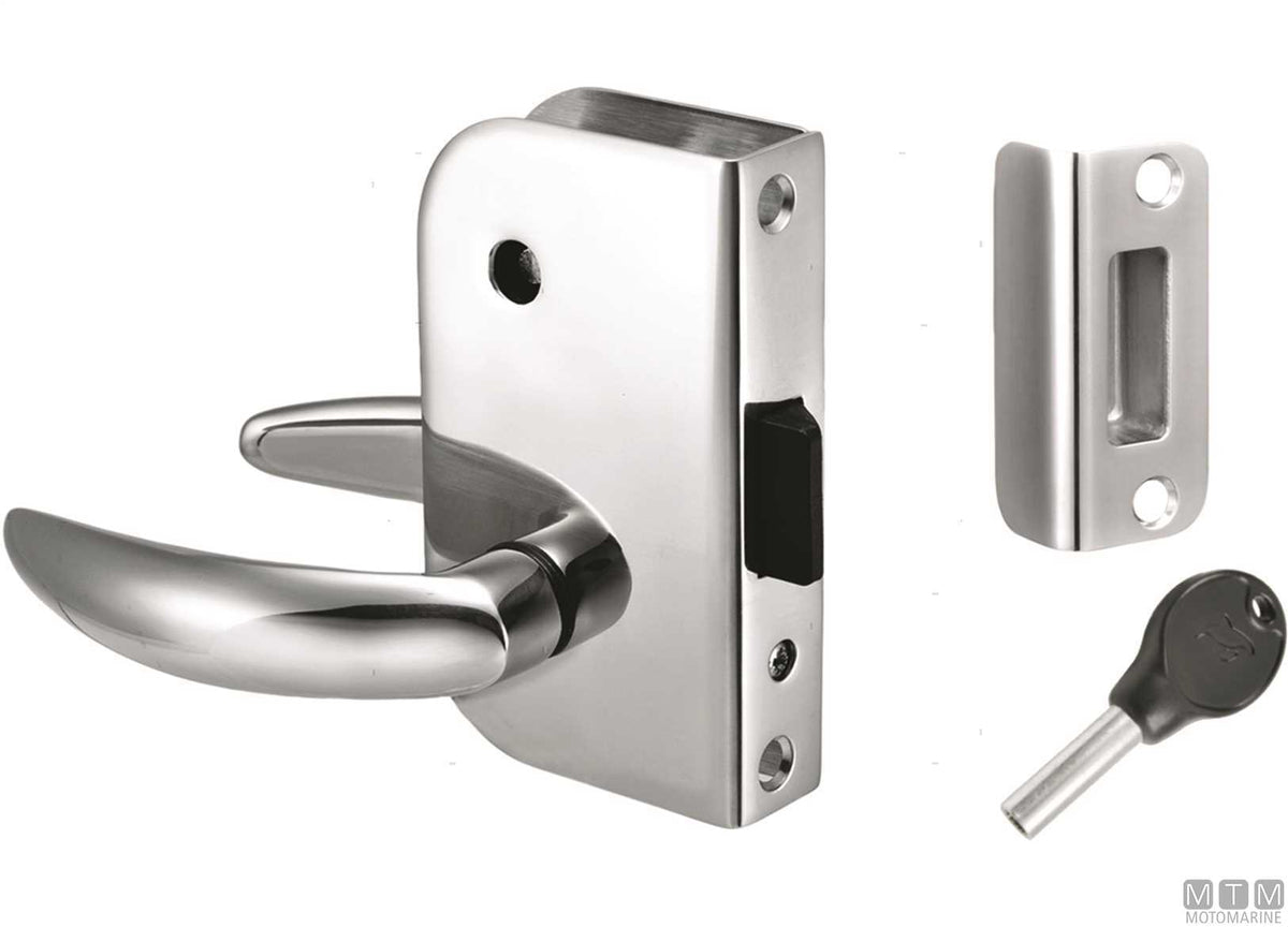 Strike plate for privacy door lock stainless steel - original photo Motomarine Srl