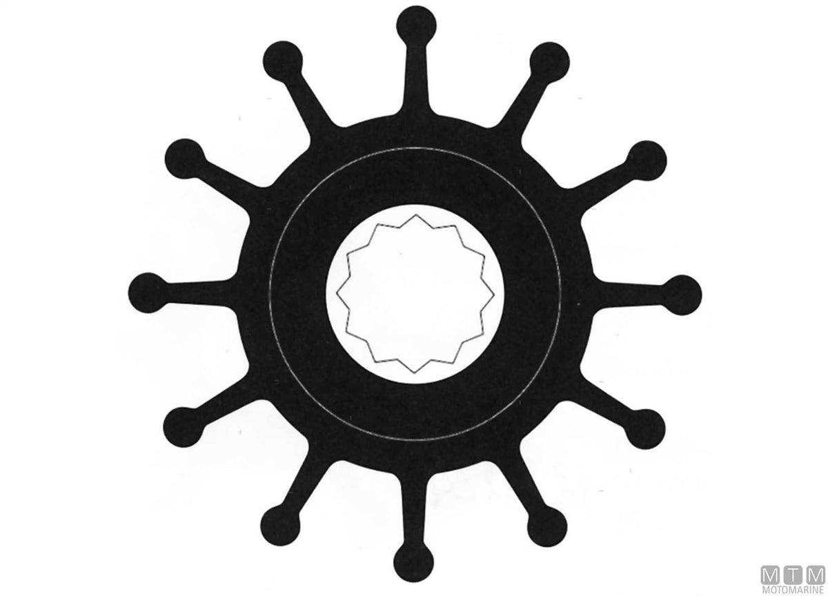 Impeller Johnson 09-701B-1 - original photo Motomarine Srl