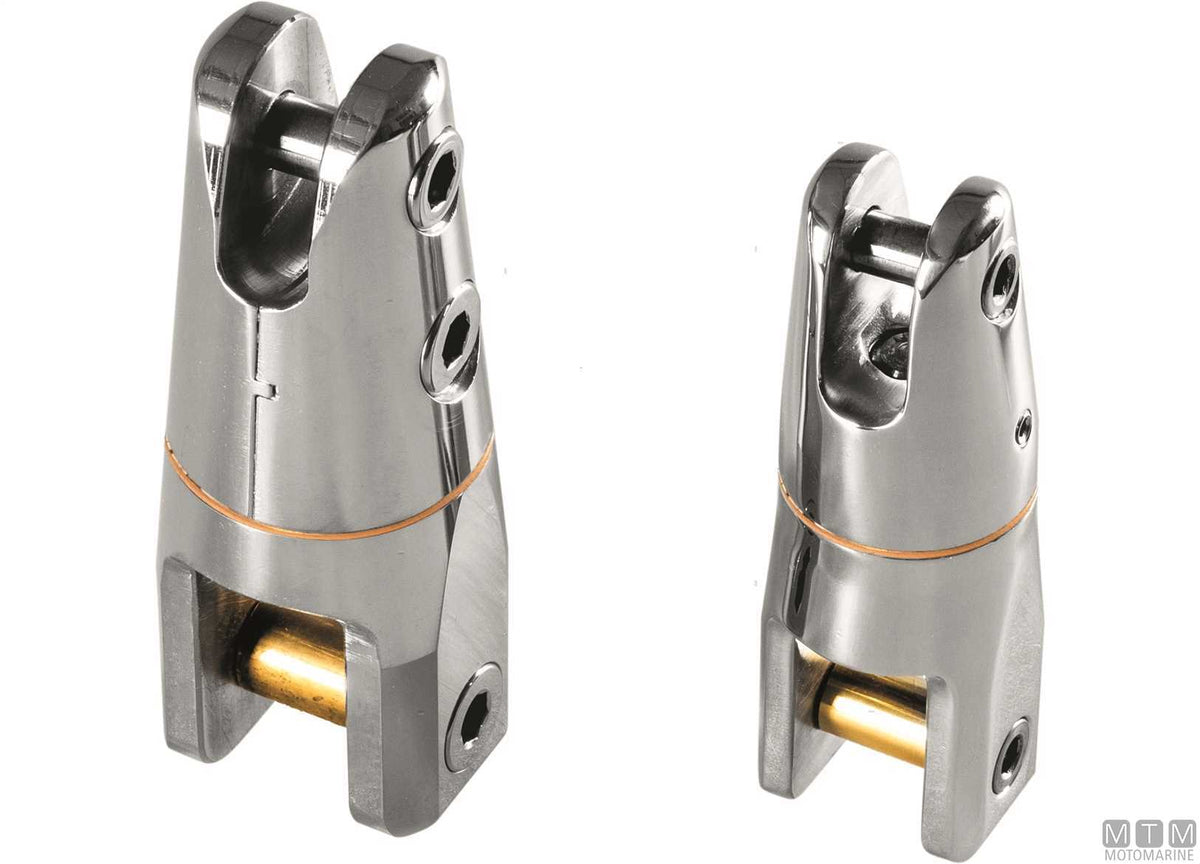 Sidermarine anchor connector, chain Ø10/12 mm, stainless steel 316 - original photo Motomarine Srl