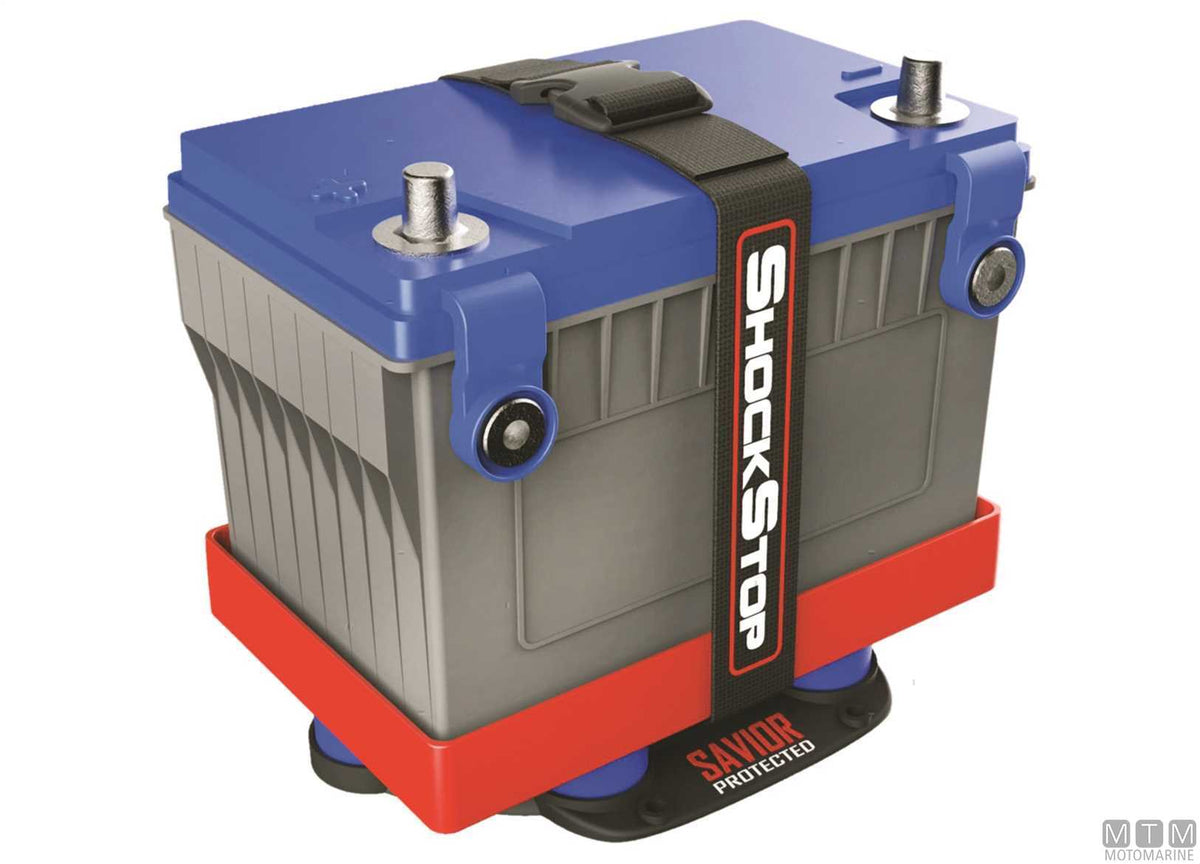 Battery holder Savior Junior 50 A 264x213 mm - original photo Motomarine Srl