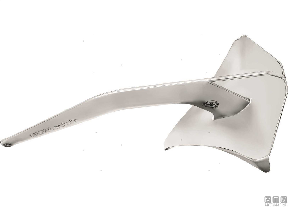 Ultra Marine anchor 12 kg stainless steel 316 - original photo Motomarine Srl