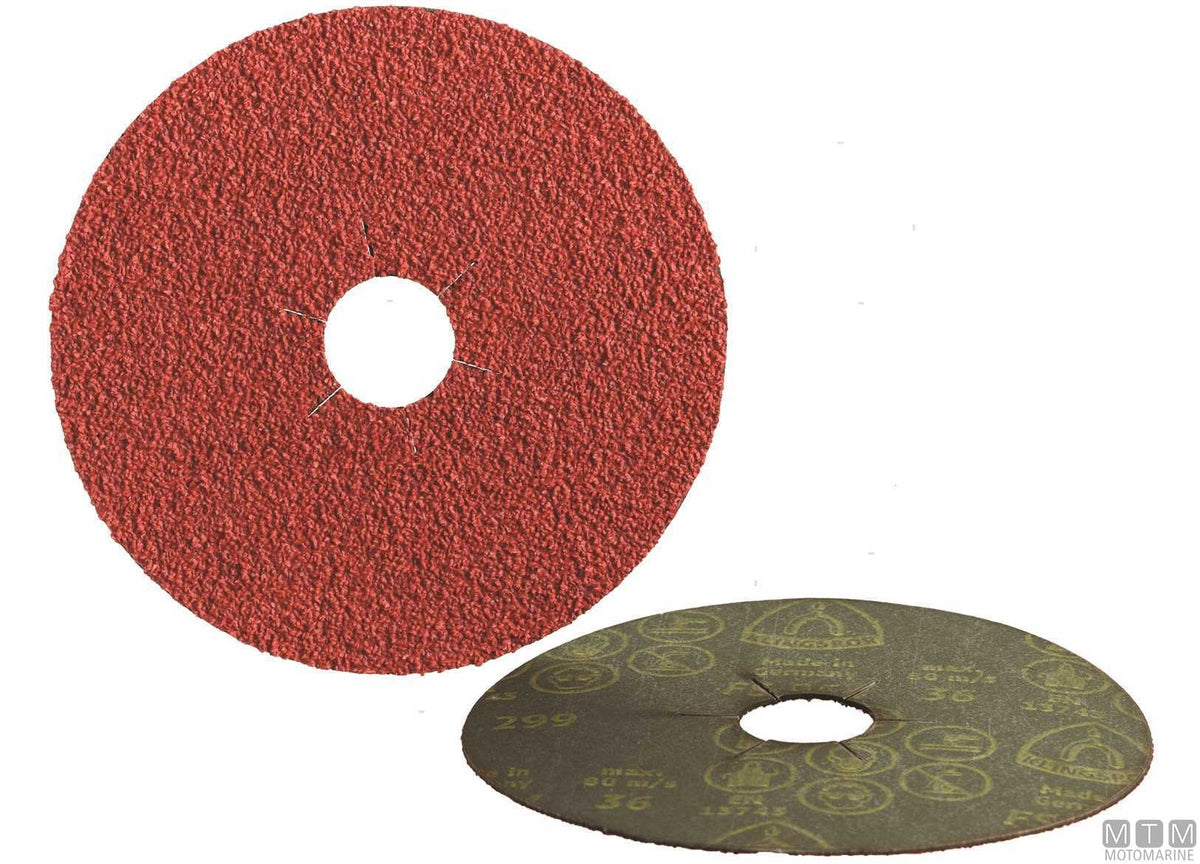 MET EVO fiber disc P40 Ø115 mm - original photo Motomarine Srl