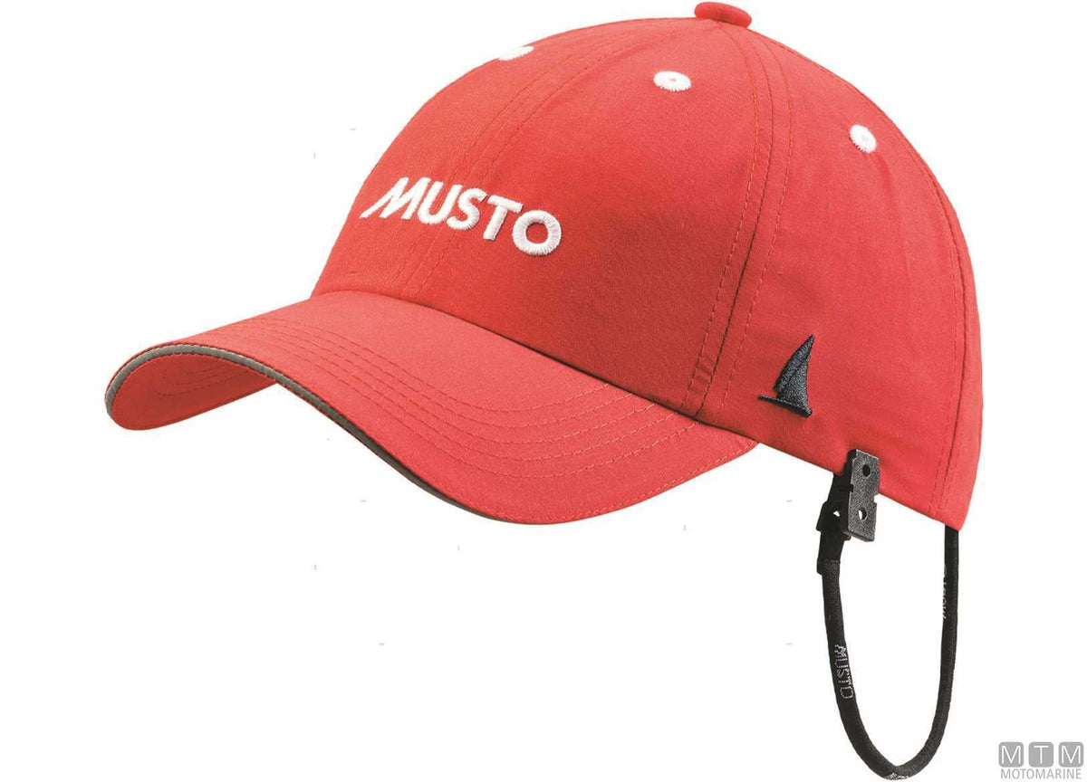 Musto Essential Fast Dry Crew Cap 598 navy blue - original photo Motomarine Srl