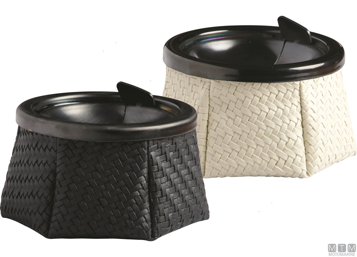MB Windproof Rattan White Ashtray - original photo Motomarine Srl