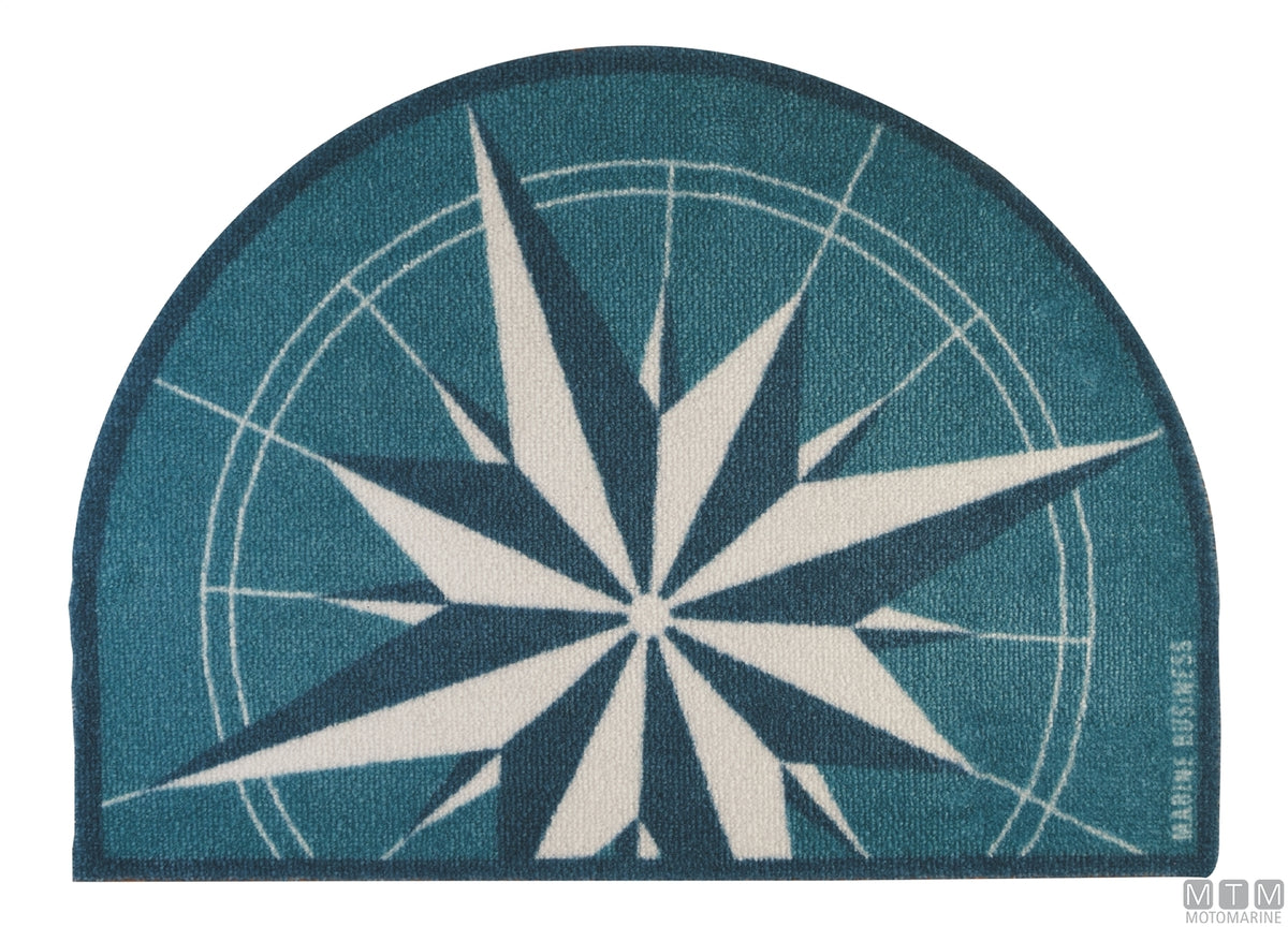 Rug MB Rosewind turquoise 70x50 cm - original photo Motomarine Srl