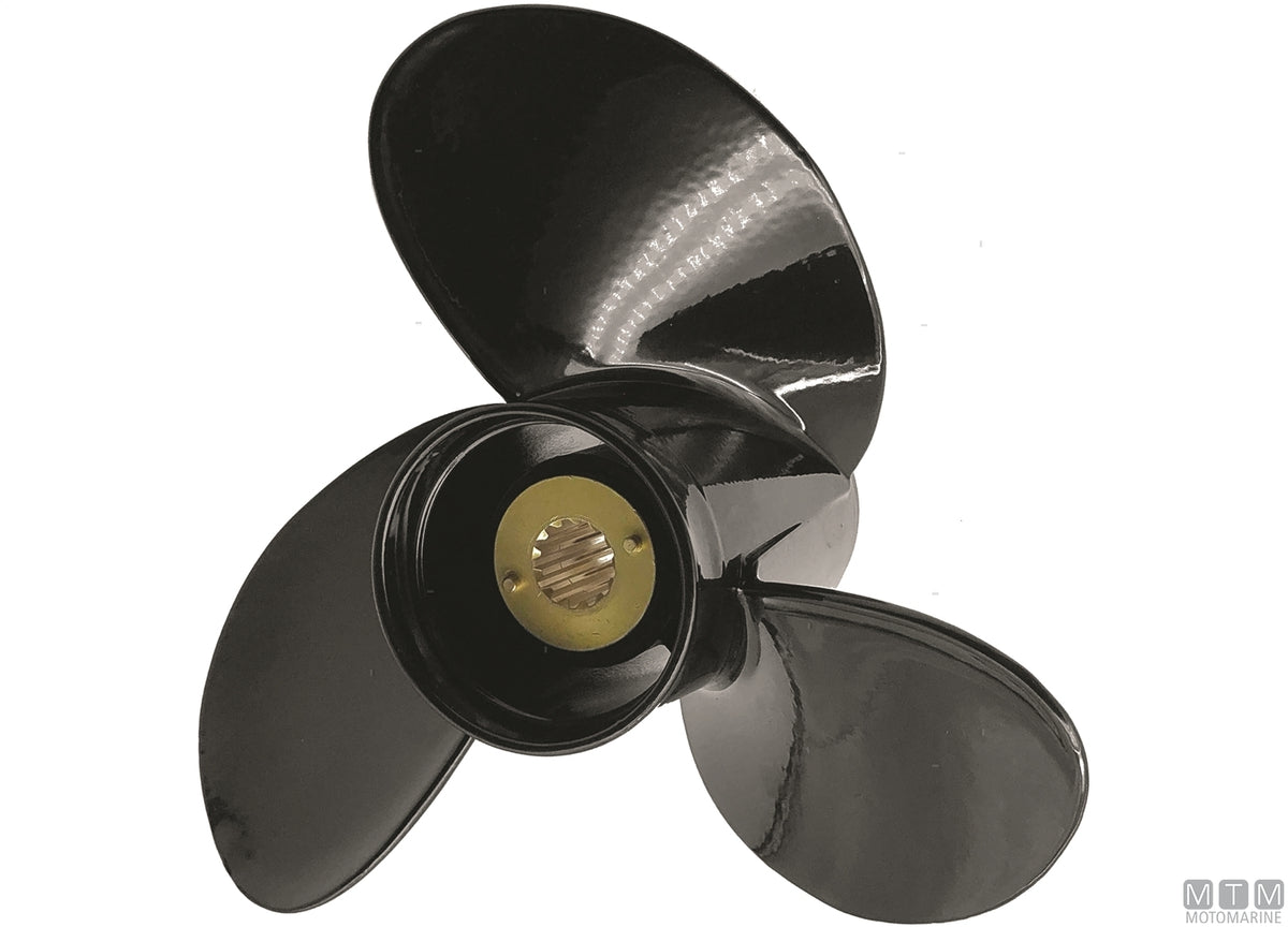 Alice propeller for Mercury 4 blades aluminum 10.1x14 - original photo Motomarine Srl