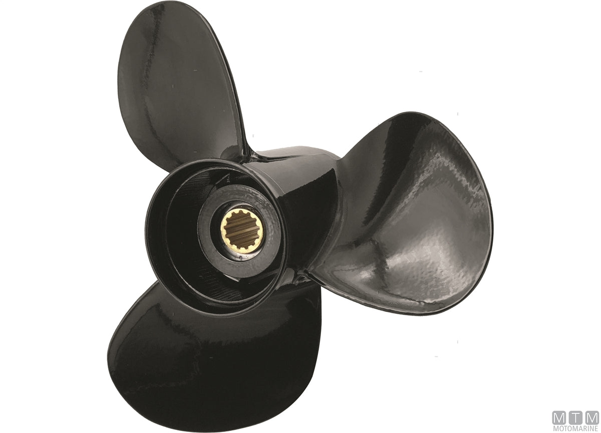 Alice propeller for Tohatsu 3-blade aluminum 11 1/4X14 - original photo Motomarine Srl