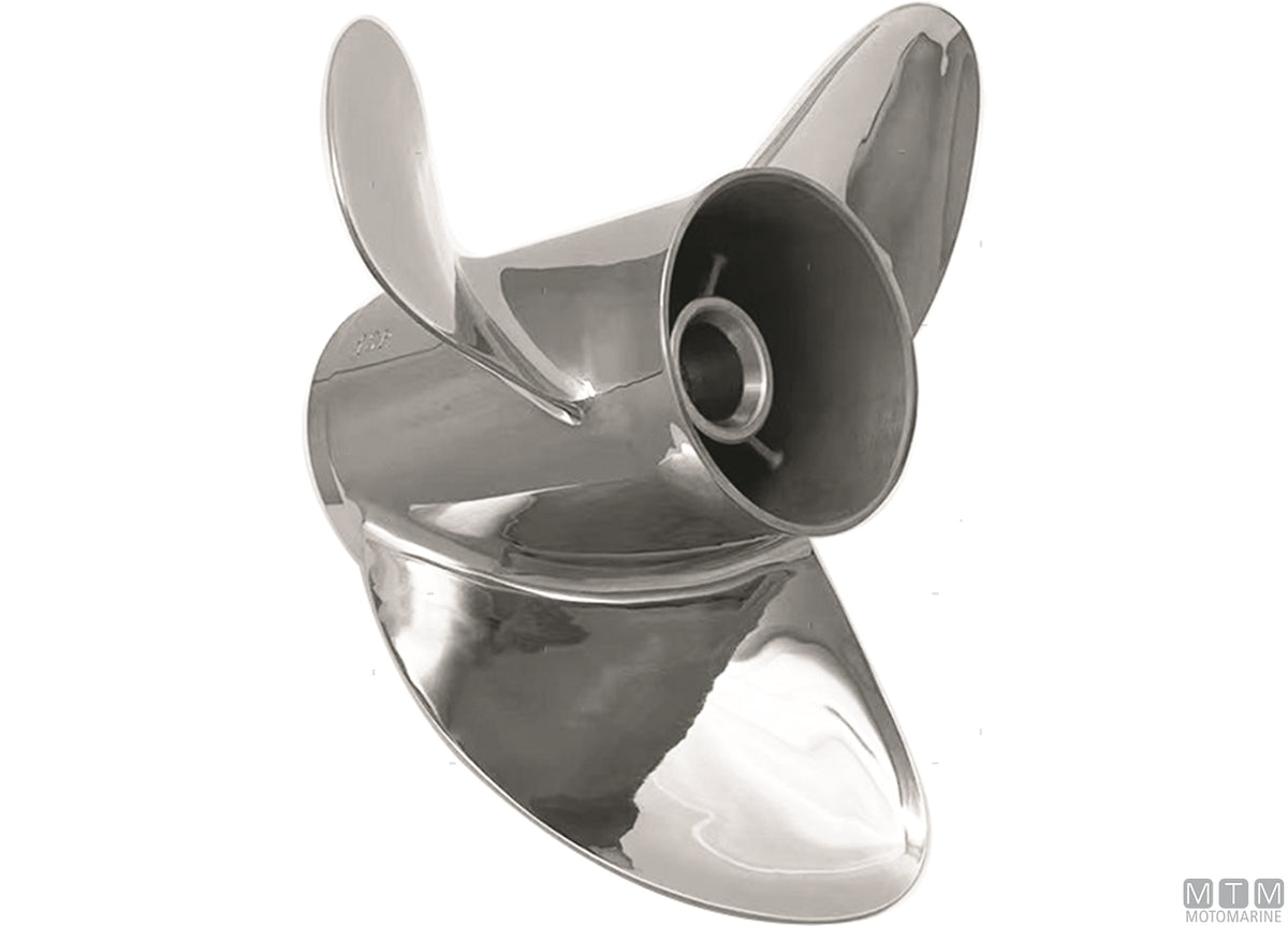 Alice propeller 3-blade stainless steel 14 1/4X22 Stern Drive - original photo Motomarine Srl