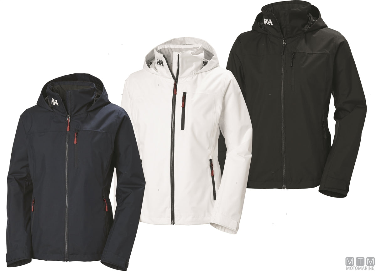H/H Crew Midlayer 2.0 hooded jacket women's 001 white XS - original photo Motomarine Srl