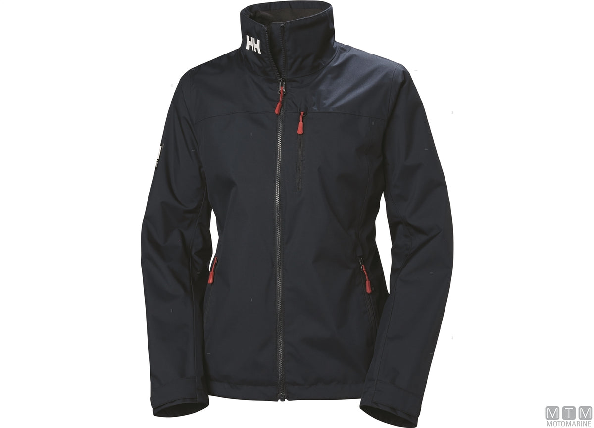 H/H Crew 2.0 jacket women's 597 navy blue XS - original photo Motomarine Srl