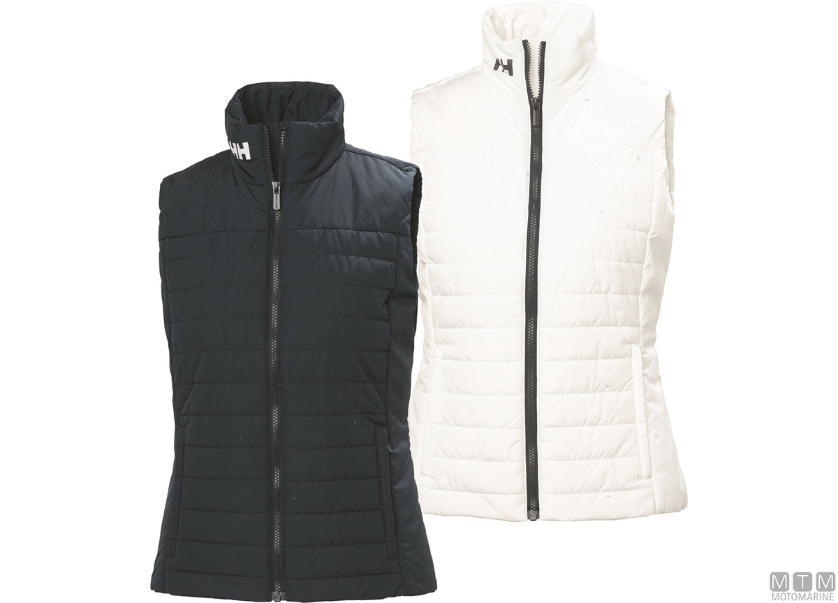 H/H Crew Insulator women's vest 597 navy blue L - original photo Motomarine Srl