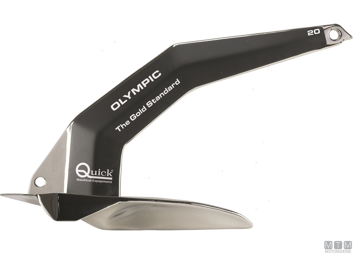 Olympic anchor 26 kg stainless steel 316 - original photo Motomarine Srl