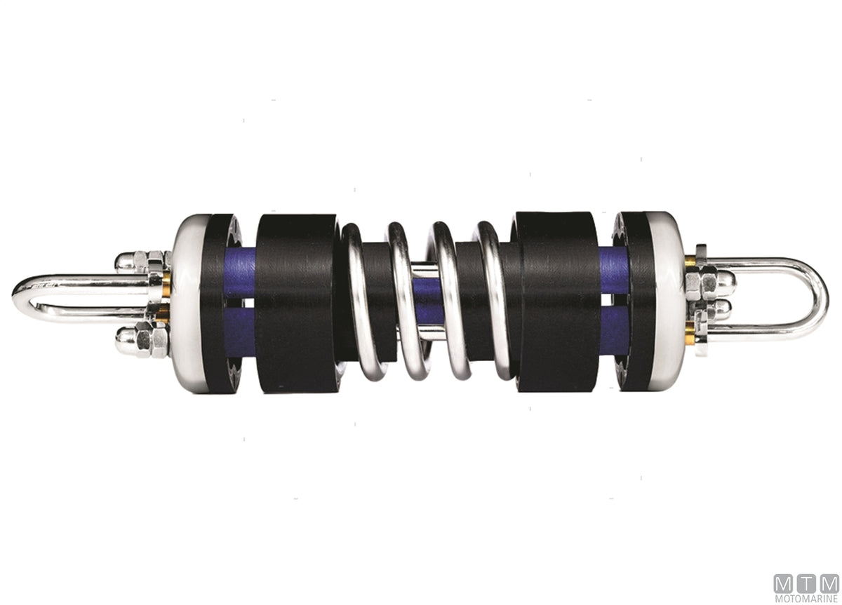 Sidermarine MK 55 hybrid mooring spring - original photo Motomarine Srl
