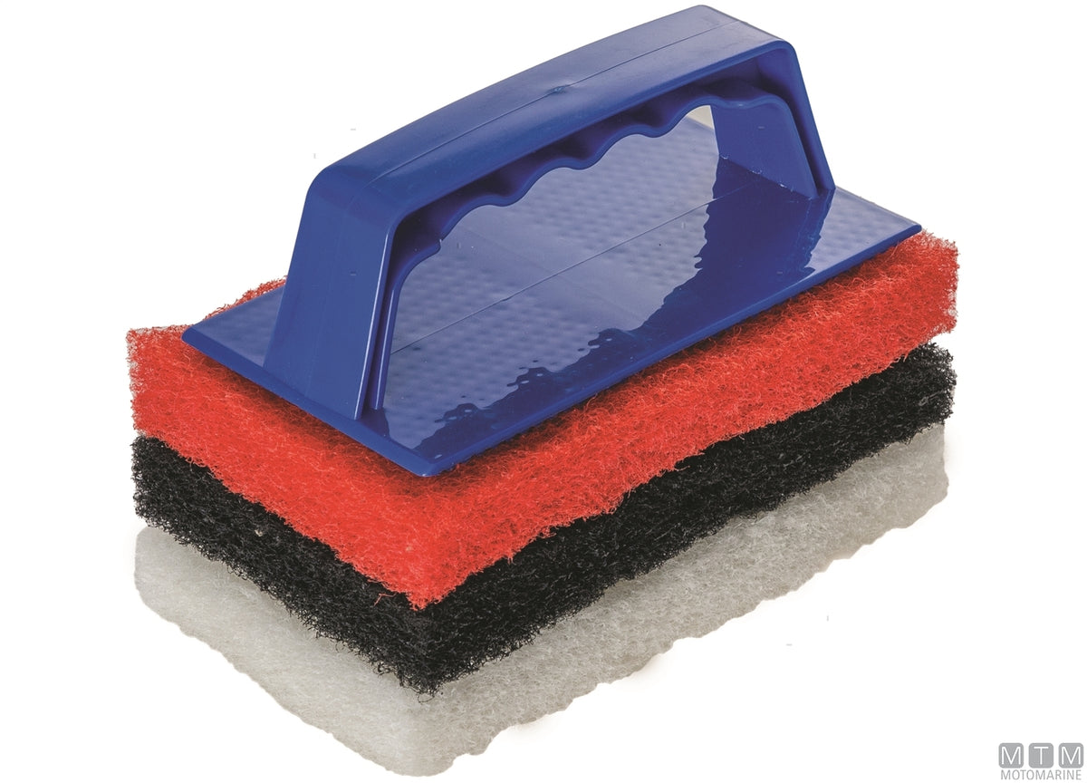 Boat Line hull brush set 150x90 mm - original photo Motomarine Srl