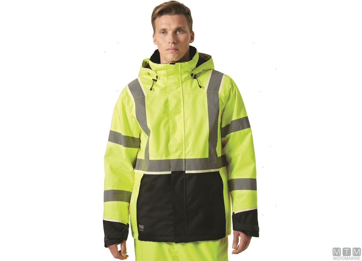 H/H WW UC-ME Winter Jacket 369 hi-vis yellow XL - original photo Motomarine Srl