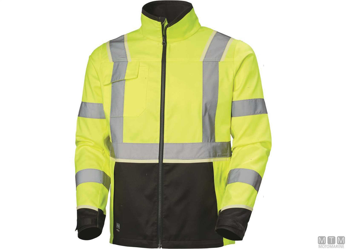 H/H WW UC-ME Jacket 369 hi-vis yellow S - original photo Motomarine Srl