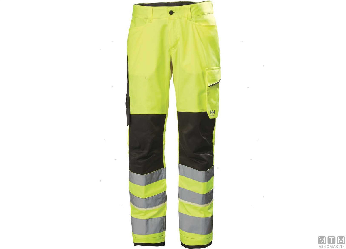 H/H WW UC-ME Trousers 369 hi-vis yellow 48 - original photo Motomarine Srl