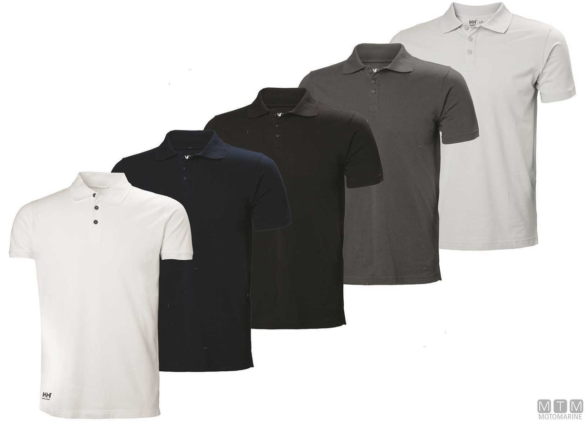 H/H Manchester polo shirt 590 navy blue S - original photo Motomarine Srl
