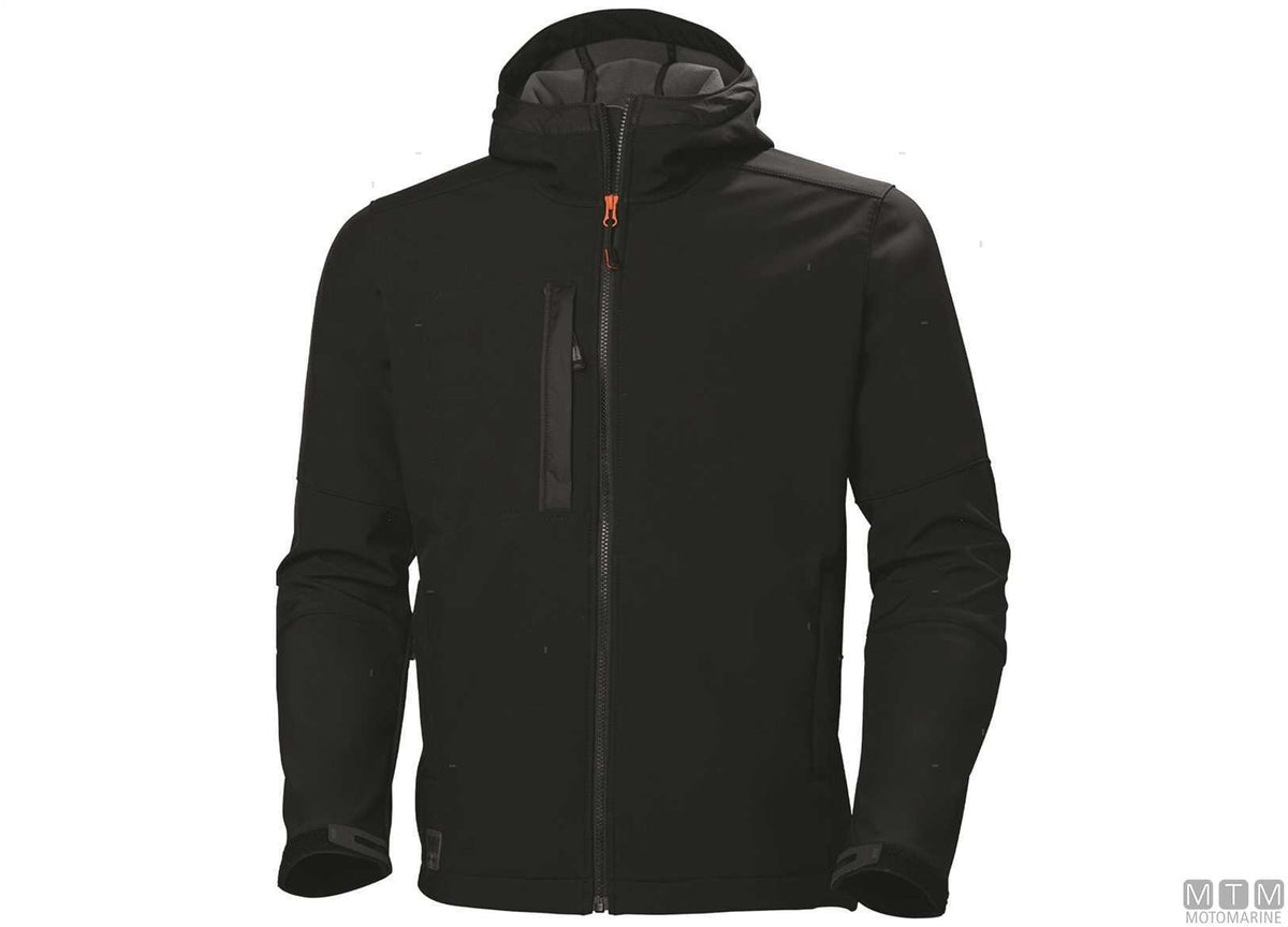H/H Kensington Softshell Hooded Jacket 990 black M - original photo Motomarine Srl