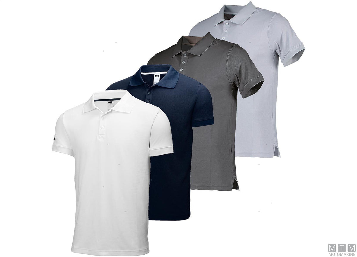 H/H Crewline polo shirt 001 white L - original photo Motomarine Srl
