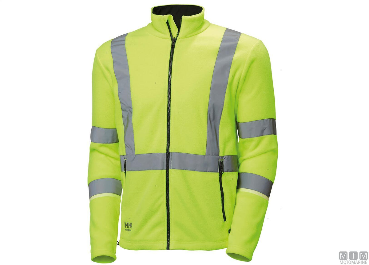 H/H WW UC-ME Fleece Jacket 360 hi-vis yellow M - original photo Motomarine Srl