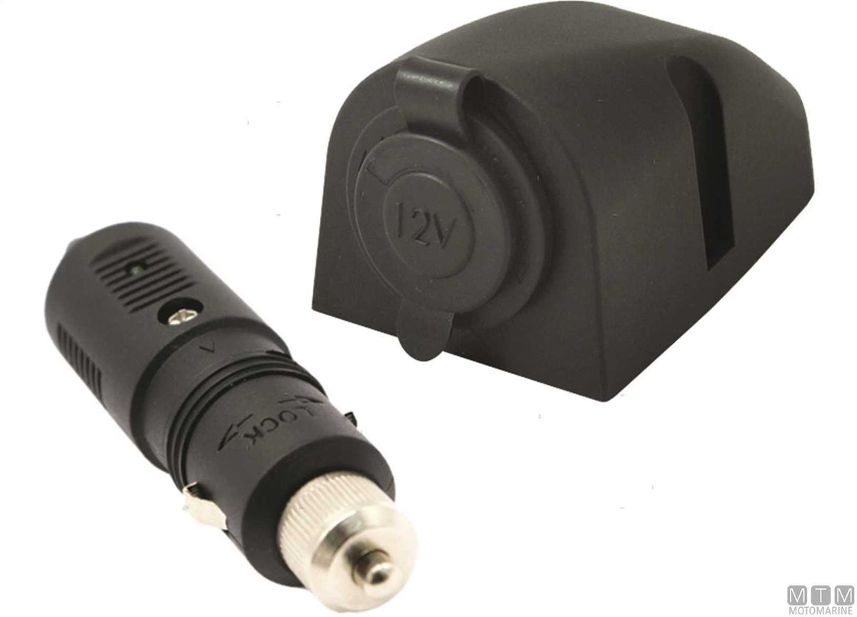 12V top-mount socket - original photo Motomarine Srl