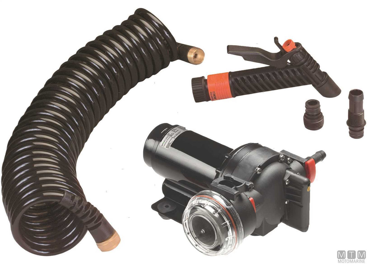 Johnson Aquajet P5.2 12V wash-down pump kit - original photo Motomarine Srl