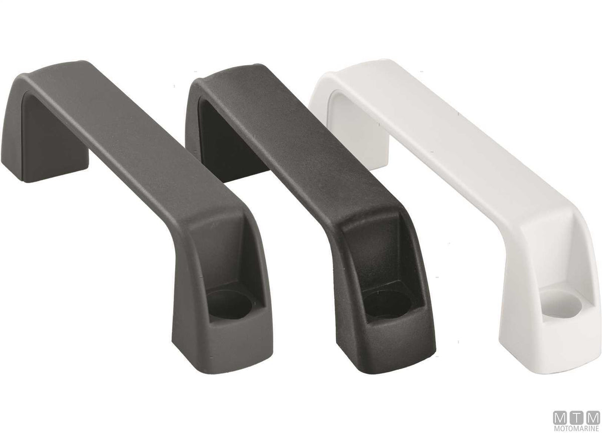 Handle L140 mm in grey plastic - original photo Motomarine Srl