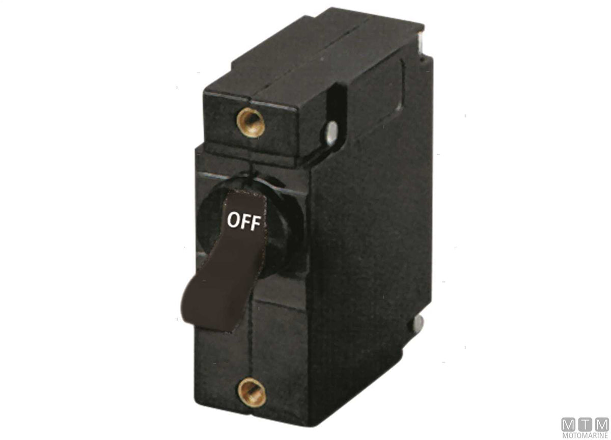 Resettable magnetic circuit breaker AA021 15 A - original photo Motomarine Srl
