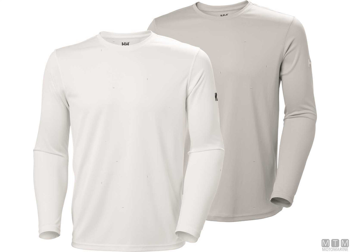 H/H Tech Crew 2.0 shirt 001 white L - original photo Motomarine Srl