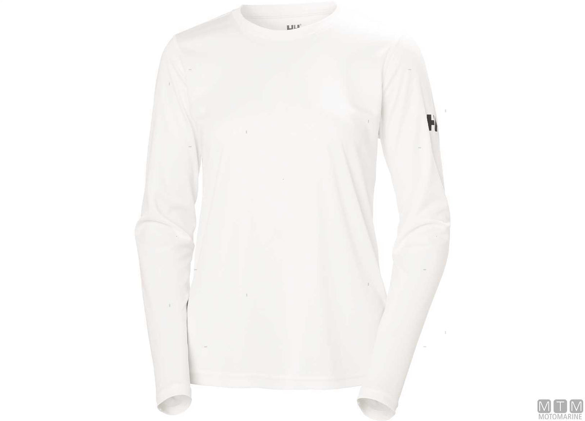 H/H Tech Crew 2.0 women's shirt 853 grey M - original photo Motomarine Srl