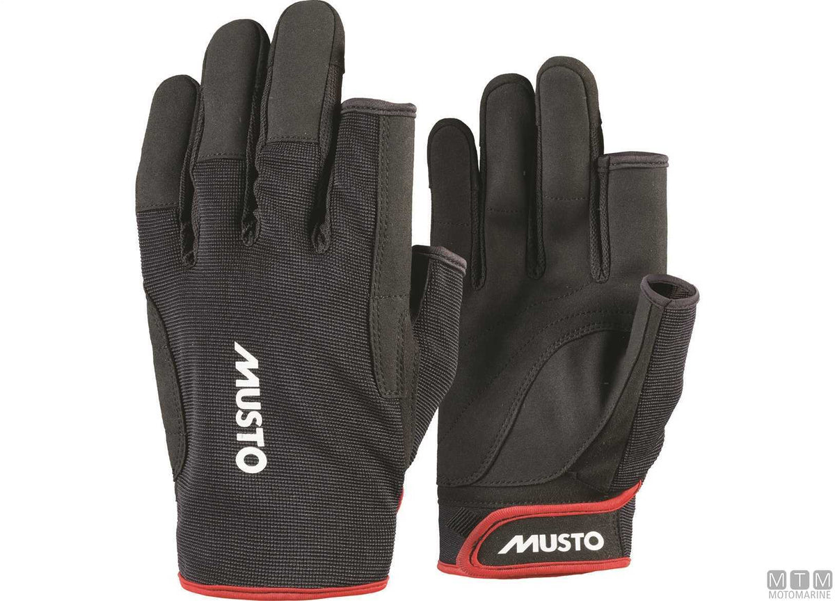 Musto Essential Sailing 2.0 Full Finger Gloves 990 Black L - original photo Motomarine Srl