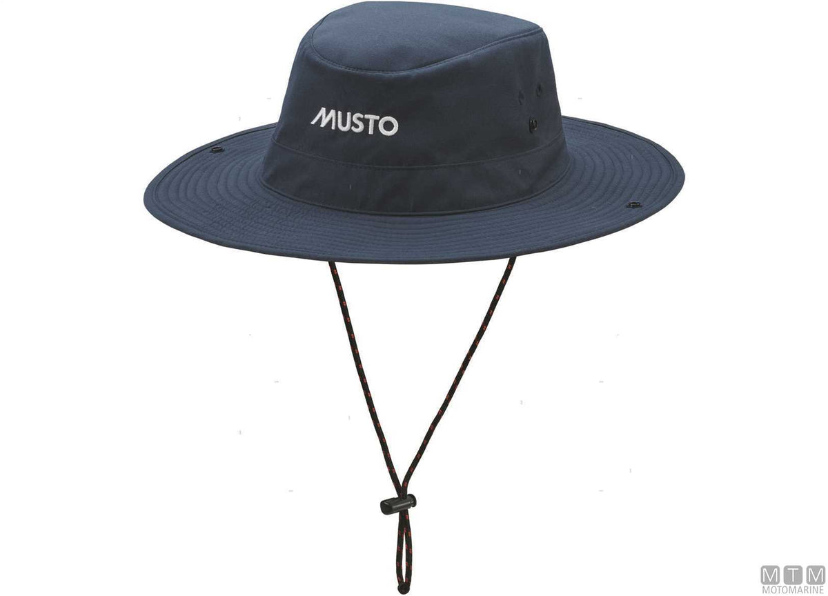 Musto Fast Dry Brimmed Hat 598 Navy Blue S/M - original photo Motomarine Srl