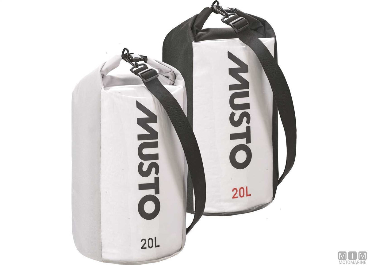 Musto Evo Dry Tube Bag 813 Platinum 10 L - original photo Motomarine Srl