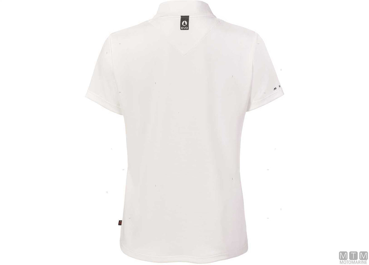 Musto Crew Sunblock Women's Polo 002 white XL - original photo Motomarine Srl