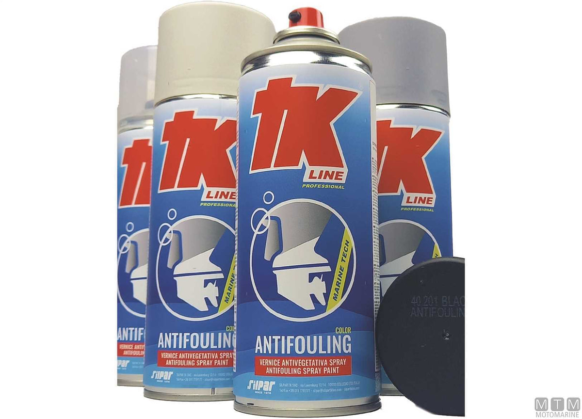 TK Antifouling spray black 400 ml - original photo Motomarine Srl