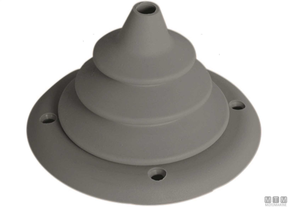 Bulkhead fitting cover M grey Ø102 mm - original photo Motomarine Srl