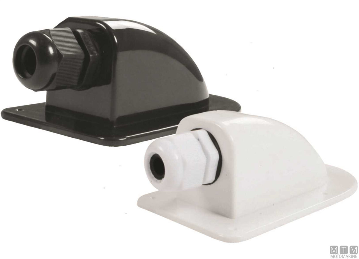 Single top mount fairlead black - original photo Motomarine Srl