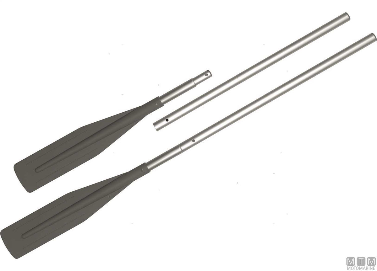 Split light oar 82/165 cm aluminium - original photo Motomarine Srl
