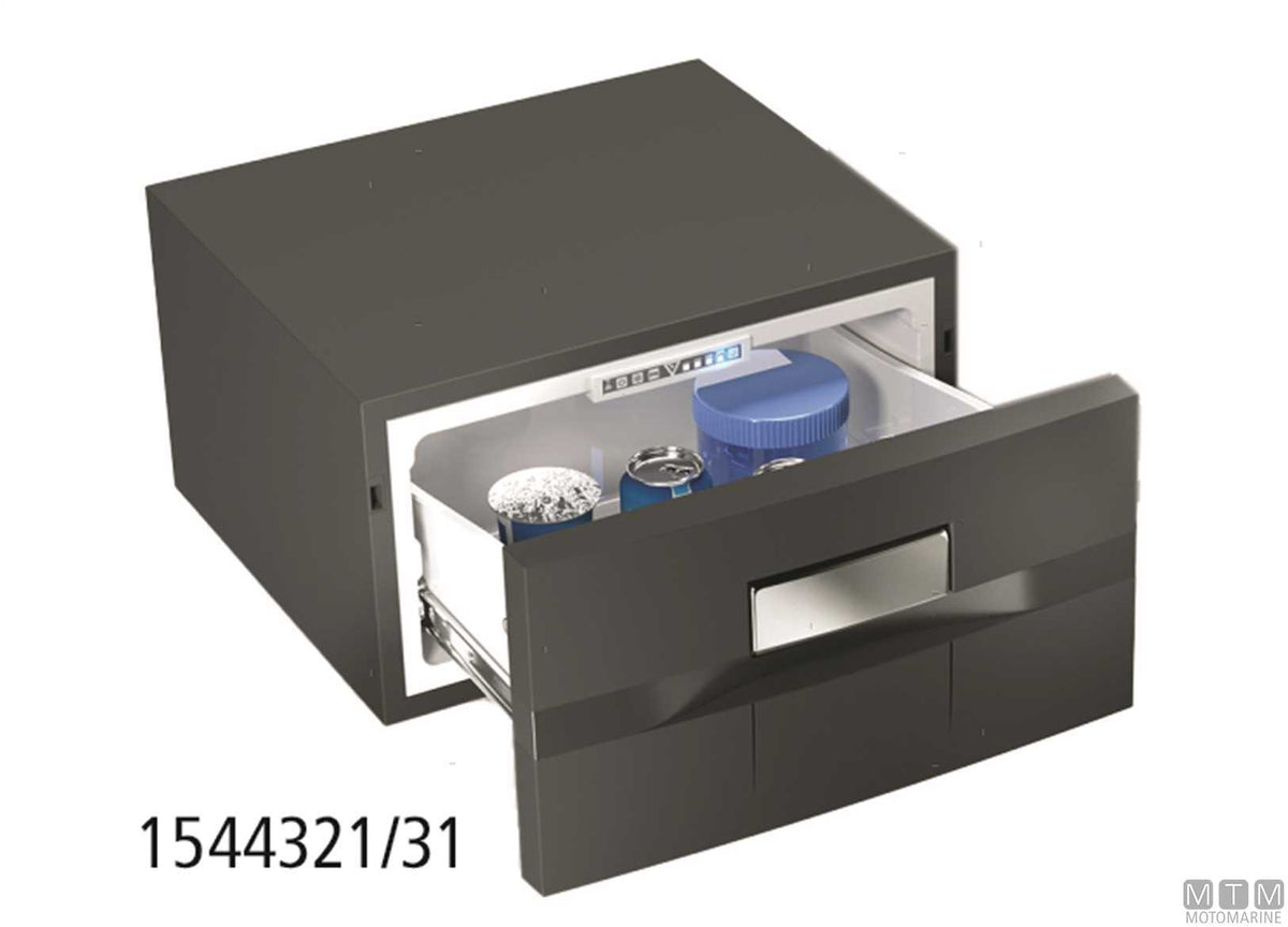 Drawer fridge 30 L VF D30A white, external compressor - original photo Motomarine Srl