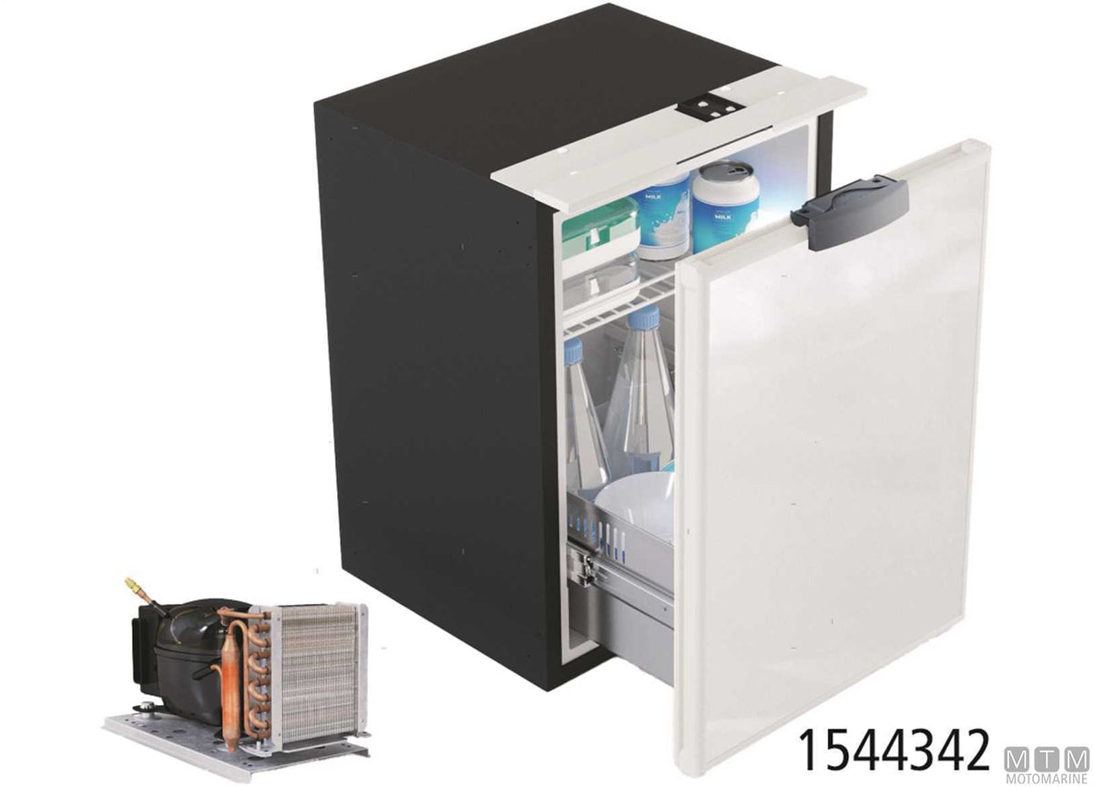 Drawer fridge 42 L VF C42DW grey, external compressor - original photo Motomarine Srl