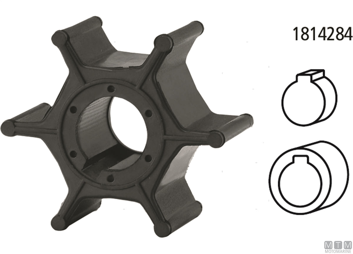 Impeller MTM - OEM Suzuki 17461-94700/1 - original photo Motomarine Srl