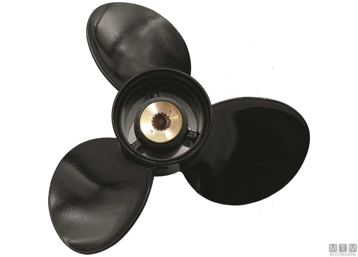 Alice propeller for Mercury 4 blades aluminum 13.8x11 - original photo Motomarine Srl