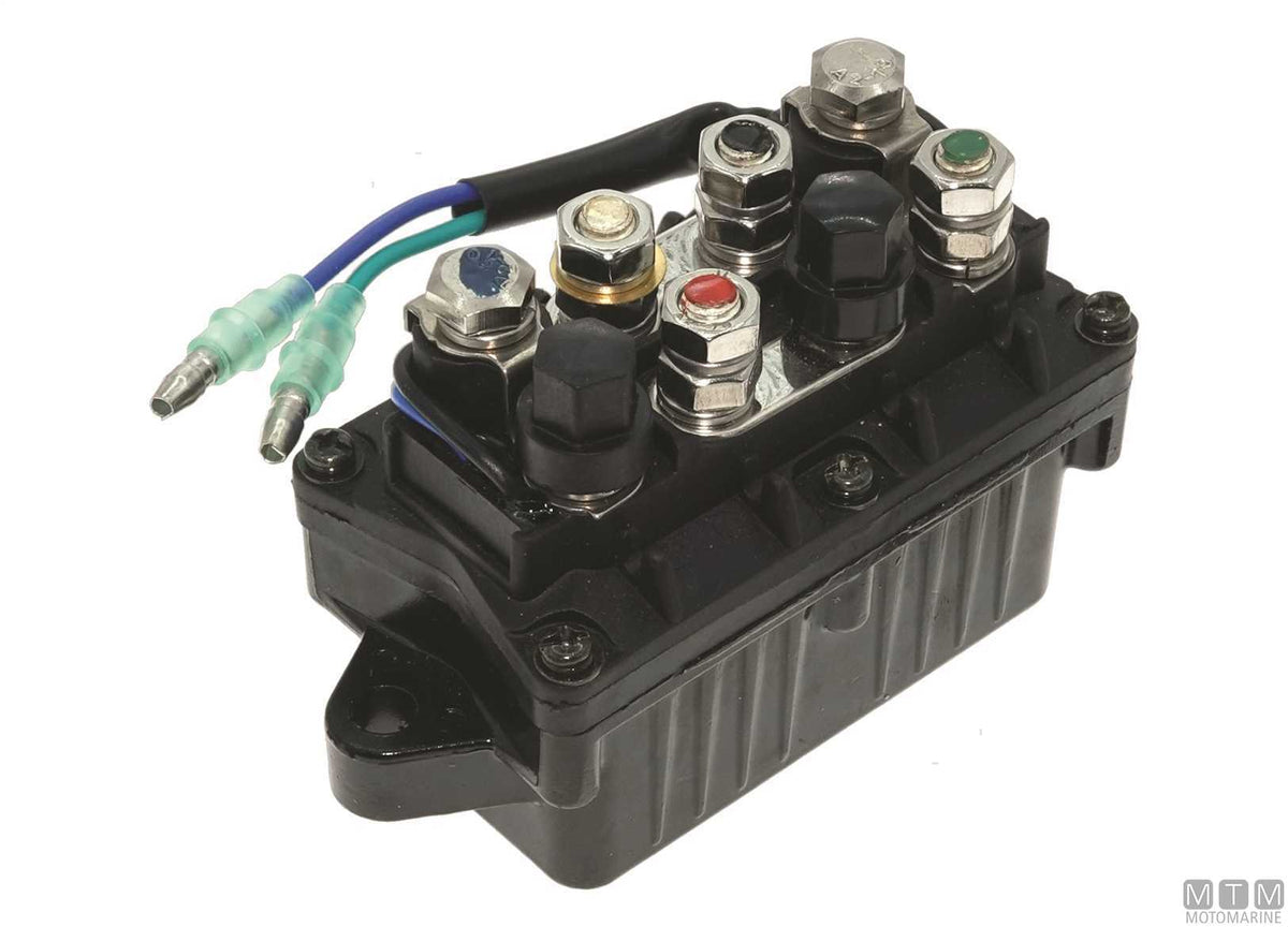 Trim relay MTM ref. Yamaha 63P-81950-00 - original photo Motomarine Srl