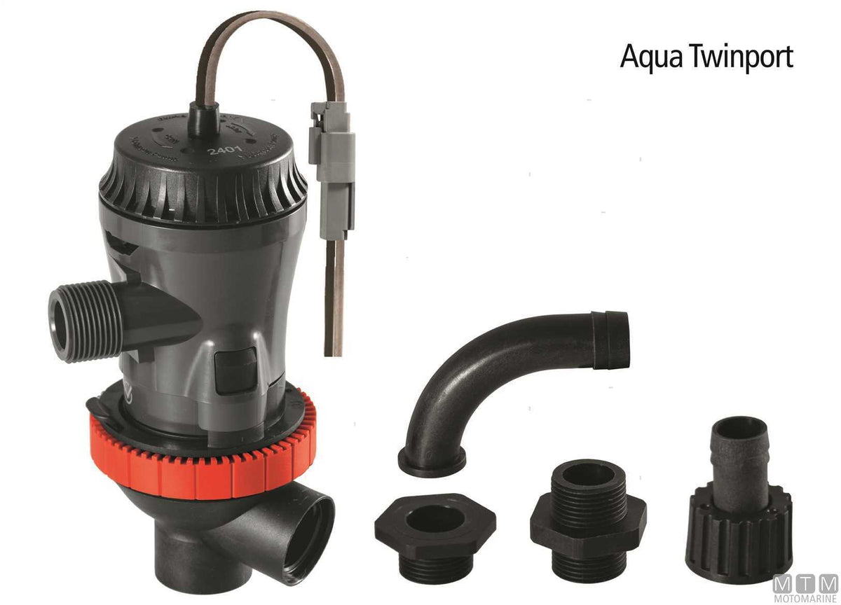 Johnson Aqua O2 aerator pump 500GPH - original photo Motomarine Srl