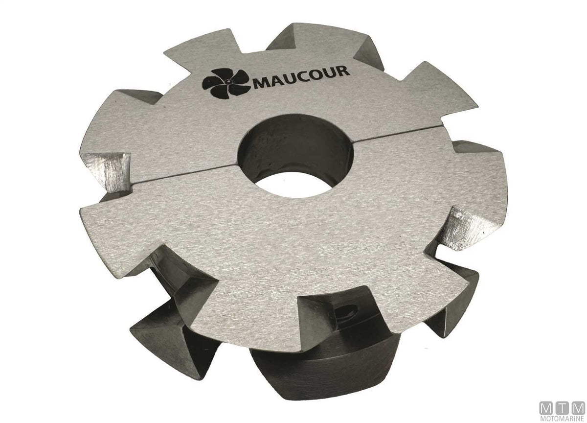 Clamp-On Rope Cutter Ø80 mm for Ø30 mm Shaft Stainless Steel - original photo Motomarine Srl