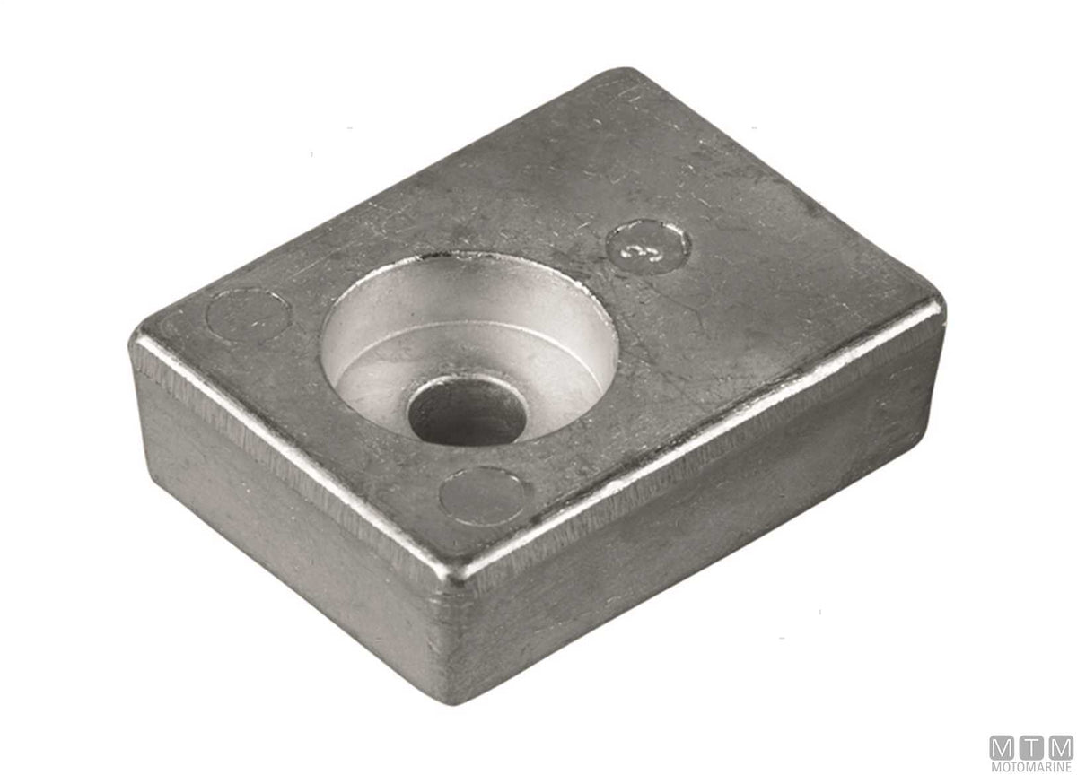 Plate anode for Suzuki 25-115 HP in zinc - original photo Motomarine Srl