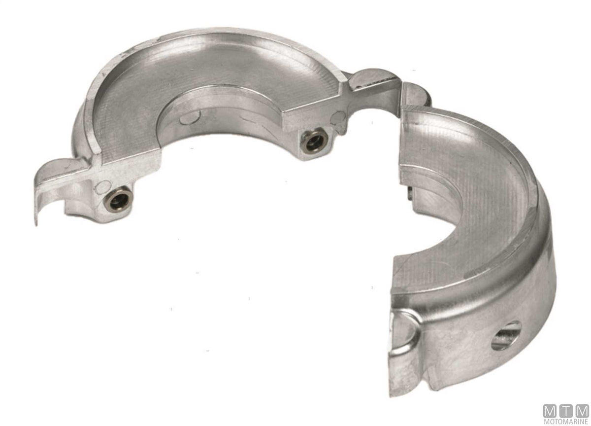 Collar anode for Volvo Duoprop Saildrive 130/150, aluminium - original photo Motomarine Srl