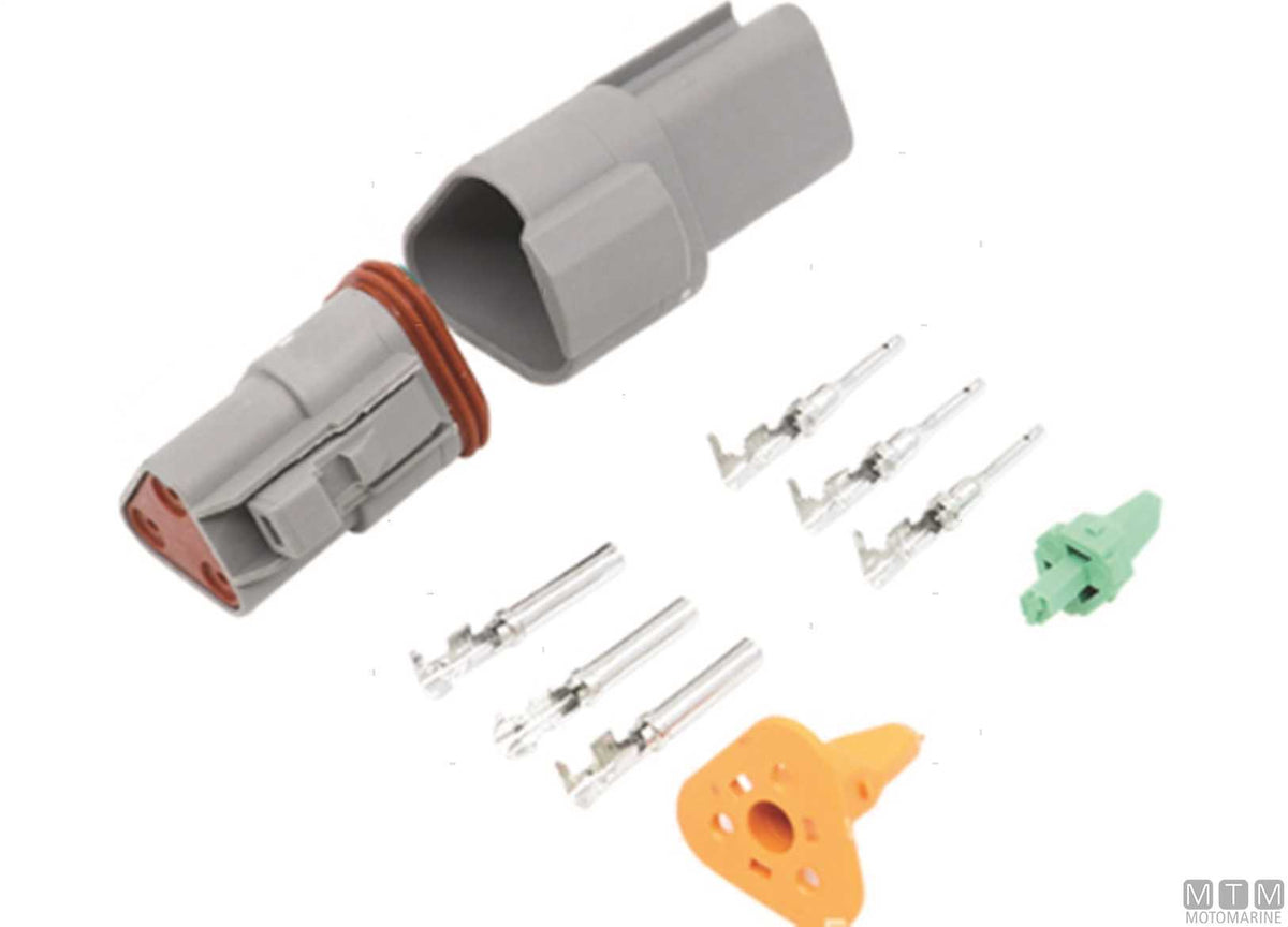Quick connector D-Type 12-pole - original photo Motomarine Srl
